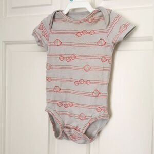 5/$10 Pekkle short sleeve onesie 12 m